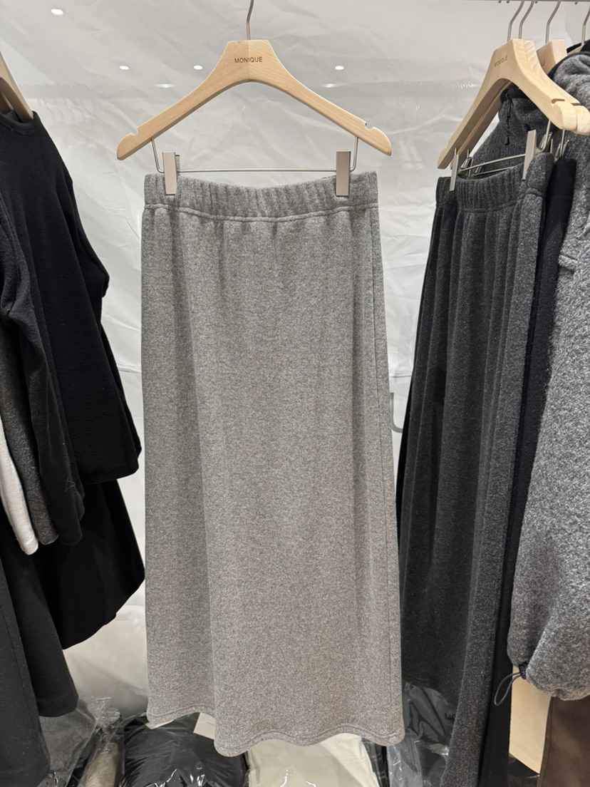 MONIQUE東大門㊣直郵女士新款推薦25秋冬休閑半身裙中短裙羊毛MONIQUE半身裙/中短裙