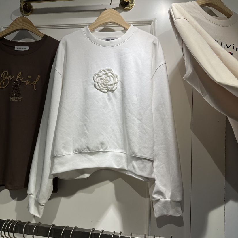 COCO HOLIC東大門㊣實拍女裝新品時尚人氣休閑職業熱賣衛衣COCO HOLIC衛衣