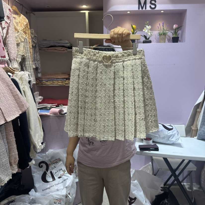 MS韓國直郵㊣女裝新款熱賣休閑25秋冬職業人氣時尚推薦短裙MS短裙