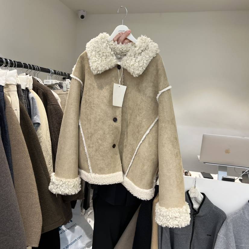 JINSIM東大門㊣直郵女裝新款推薦人氣休閑熱賣職業短款大衣JINSIM短款大衣