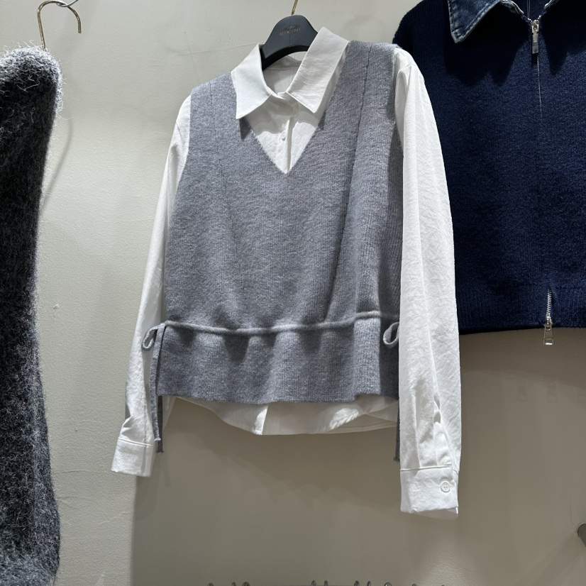 BIKINI東大門㊣代購女裝新款熱賣職業休閑25秋冬人氣時尚套裝BIKINI套裝