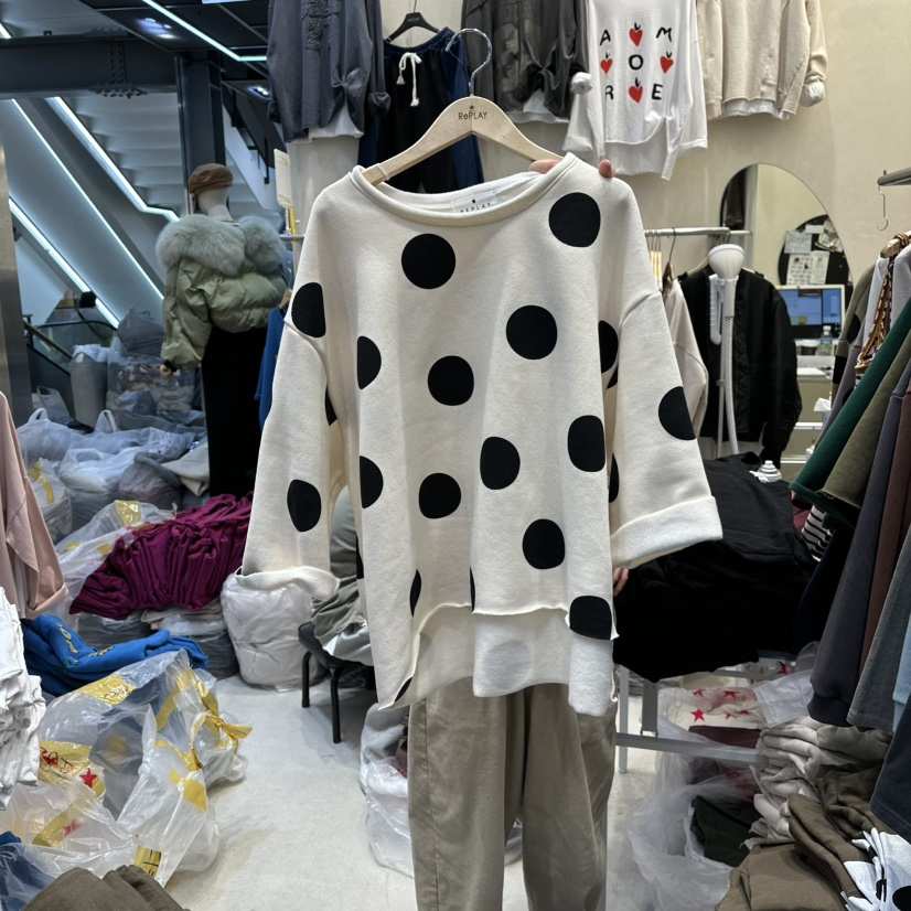 REPLAY東大門㊣代購女士新款職業推薦25秋冬熱賣休閑衛衣加絨REPLAY衛衣