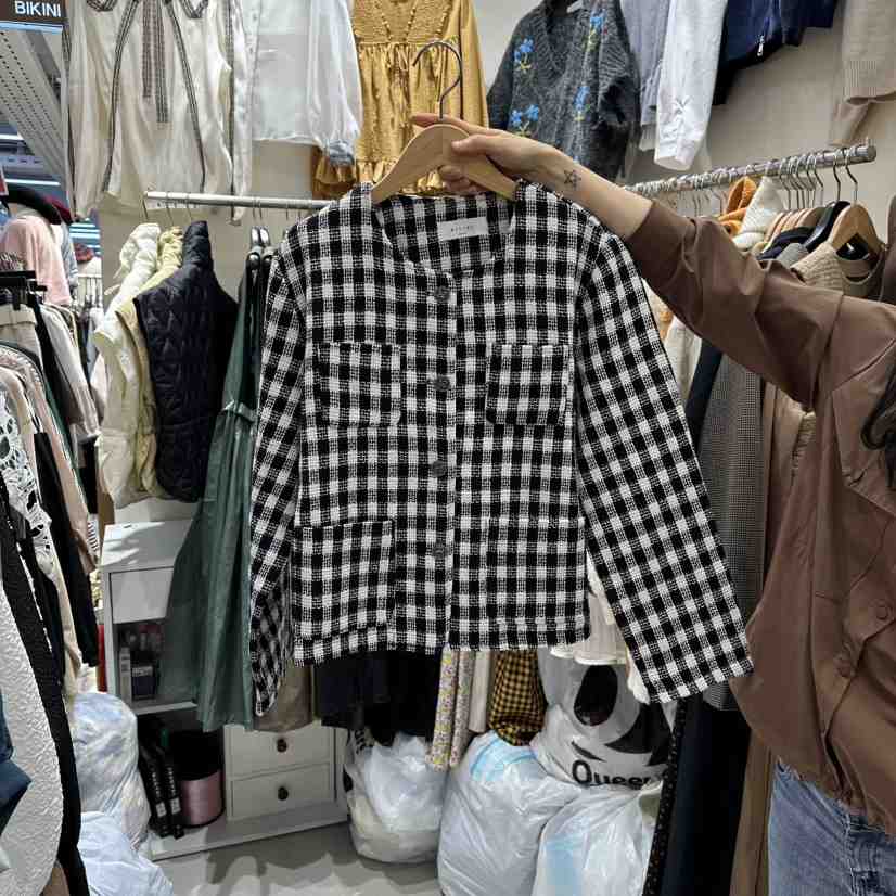 BIKINI韓國代購㊣女士新品時尚人氣25秋冬職業休閑推薦夾克BIKINI夾克