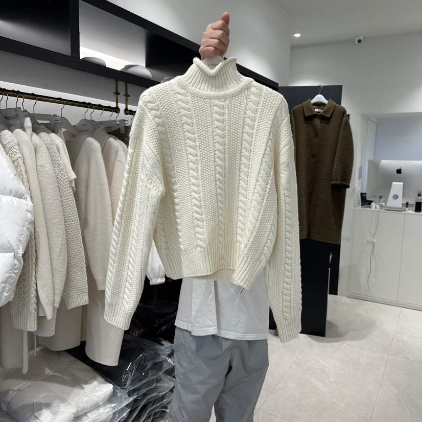 CREAM-P東大門㊣實拍女裝新款熱賣休閑推薦人氣職業針織衫CREAM-P針織衫