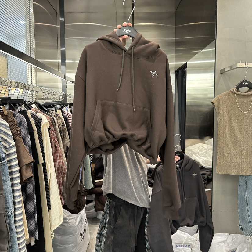 KIRKE東大門㊣實拍女士新款推薦熱賣人氣休閑25秋冬衛衣加絨KIRKE衛衣