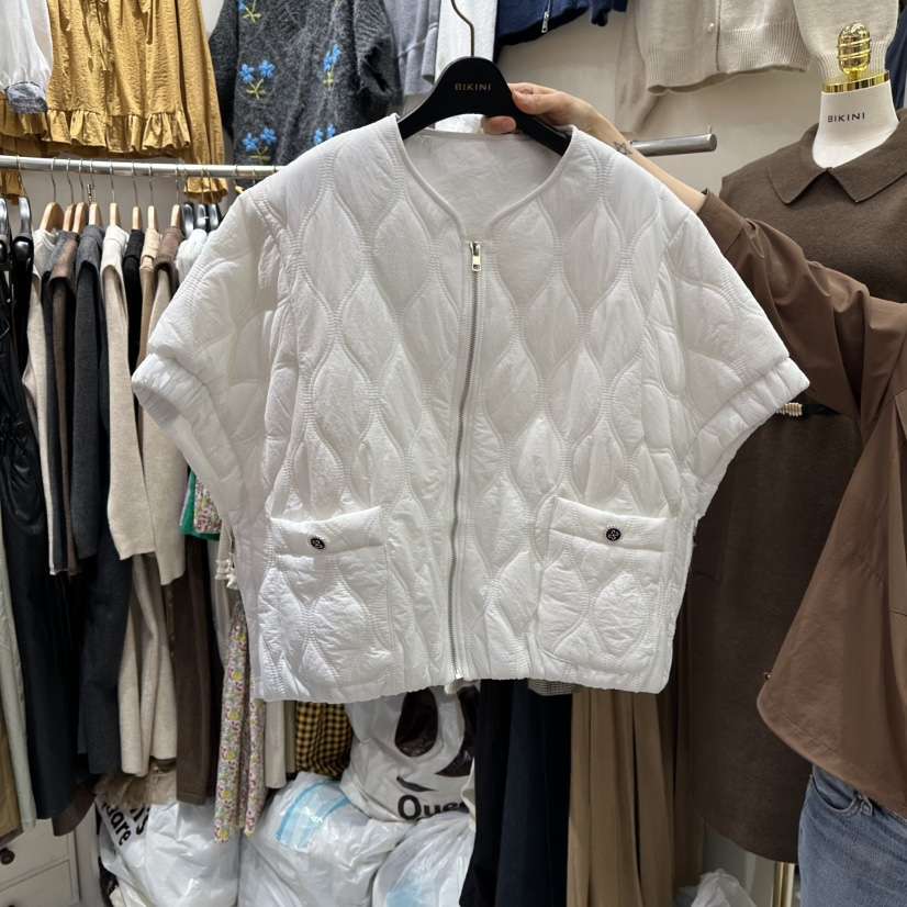 BIKINI東大門㊣直郵女士新款推薦休閑熱賣25秋冬職業馬甲棉BIKINI馬甲