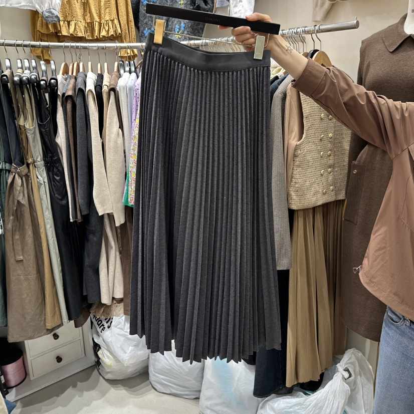 BIKINI東大門㊣直郵女士新款職業25秋冬休閑推薦時尚熱賣長裙BIKINI長裙