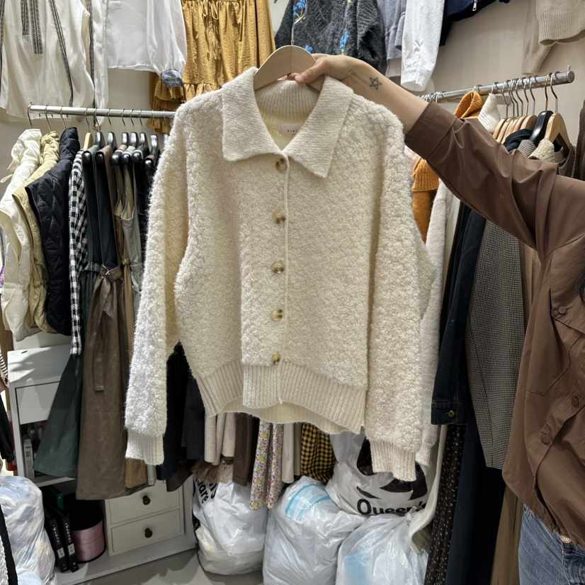 BIKINI東大門㊣實拍女裝新品25秋冬熱賣時尚推薦職業人氣毛衣BIKINI毛衣