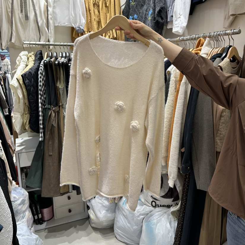 BIKINI東大門㊣代購女裝新款熱賣推薦人氣職業休閑時尚針織衫BIKINI針織衫