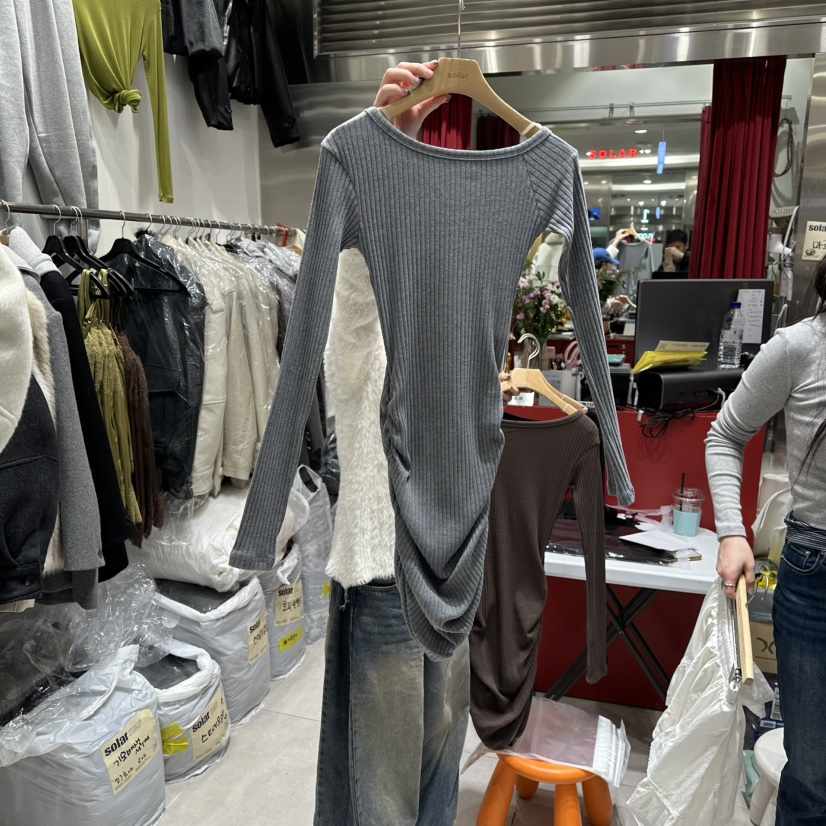 SOLAR東大門㊣代購女士新款25秋冬職業推薦時尚人氣休閑針織衫SOLAR針織衫