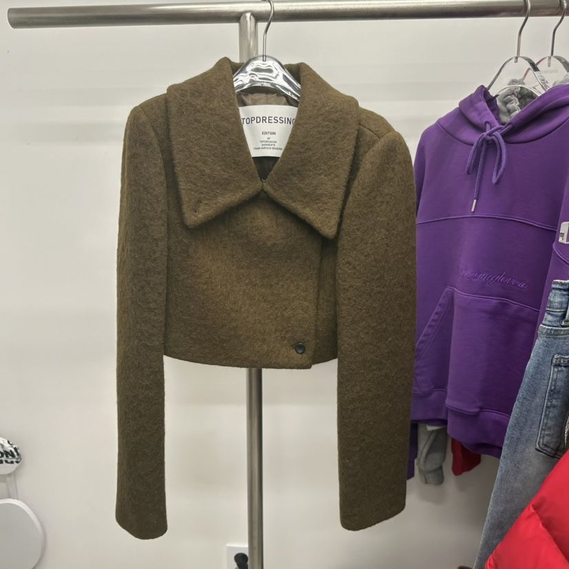 TOPDRESSING韓國直郵㊣女裝新品職業熱賣休閑人氣推薦25秋冬夾克TOPDRESSING夾克