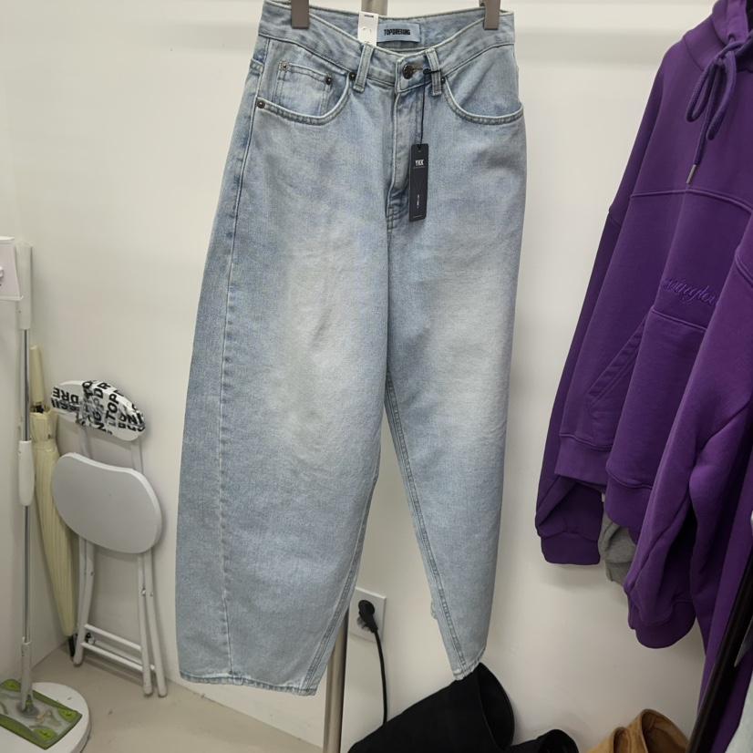 TOPDRESSING東大門㊣實拍女裝新品休閑職業推薦時尚牛仔褲修身TOPDRESSING牛仔褲