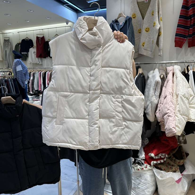 UNDERSTAR_VINTAGE韓國直郵㊣女士新款熱賣休閑推薦職業馬甲UNDERSTAR_VINTAGE馬甲