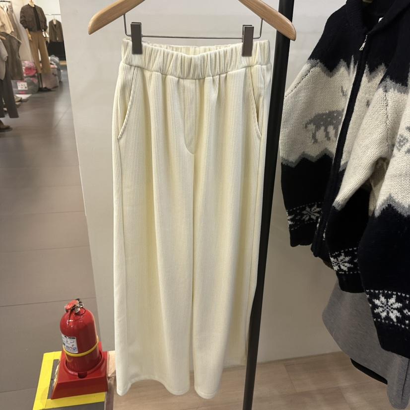 3 ANOTHER東大門㊣實拍女裝新品時尚推薦熱賣人氣休閑褲條紋3 ANOTHER休閑褲