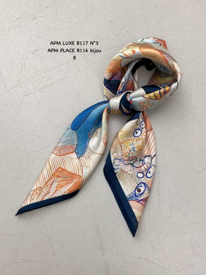 N3韓國直郵㊣女士新款職業推薦熱賣休閑人氣時尚圍巾披肩絲綢N3圍巾/披肩