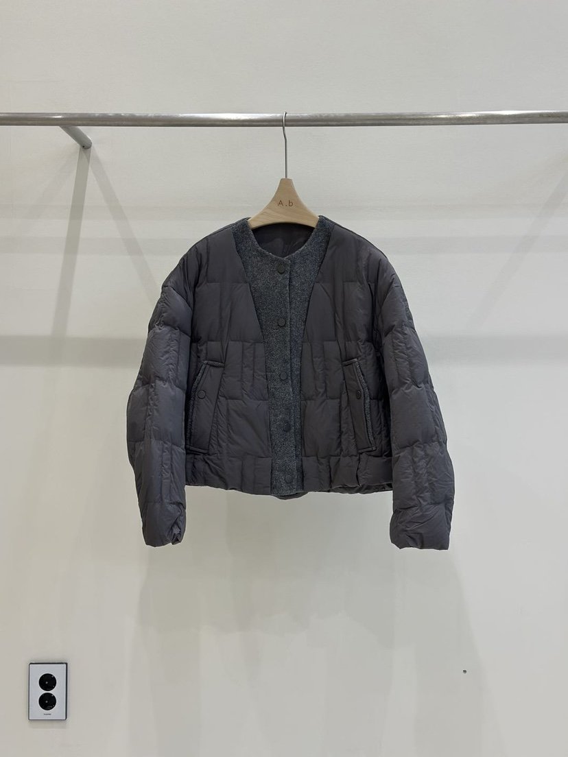 AUTUMN BEIGE-Q東大門㊣直郵女士新款25秋冬短款羽絨服絨A.b/AUTUMN BEIGE短款羽絨服