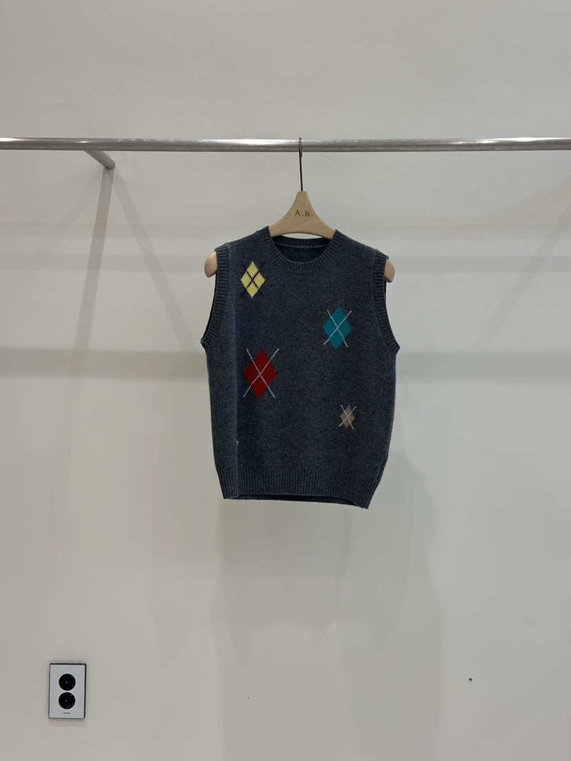 AUTUMN BEIGE-Q東大門㊣實拍女裝新款人氣職業25秋冬吊帶背心A.b/AUTUMN BEIGE吊帶/背心