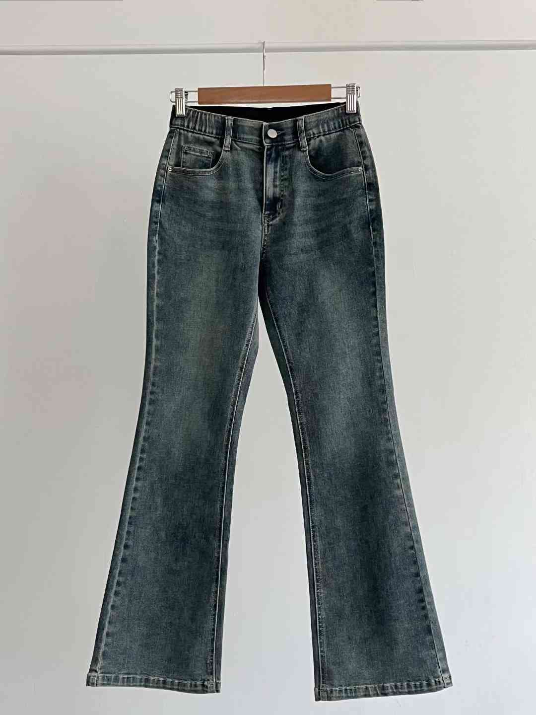 UB 40東大門㊣代購女裝新款推薦真品25秋冬人氣熱賣牛仔褲UB 40牛仔褲