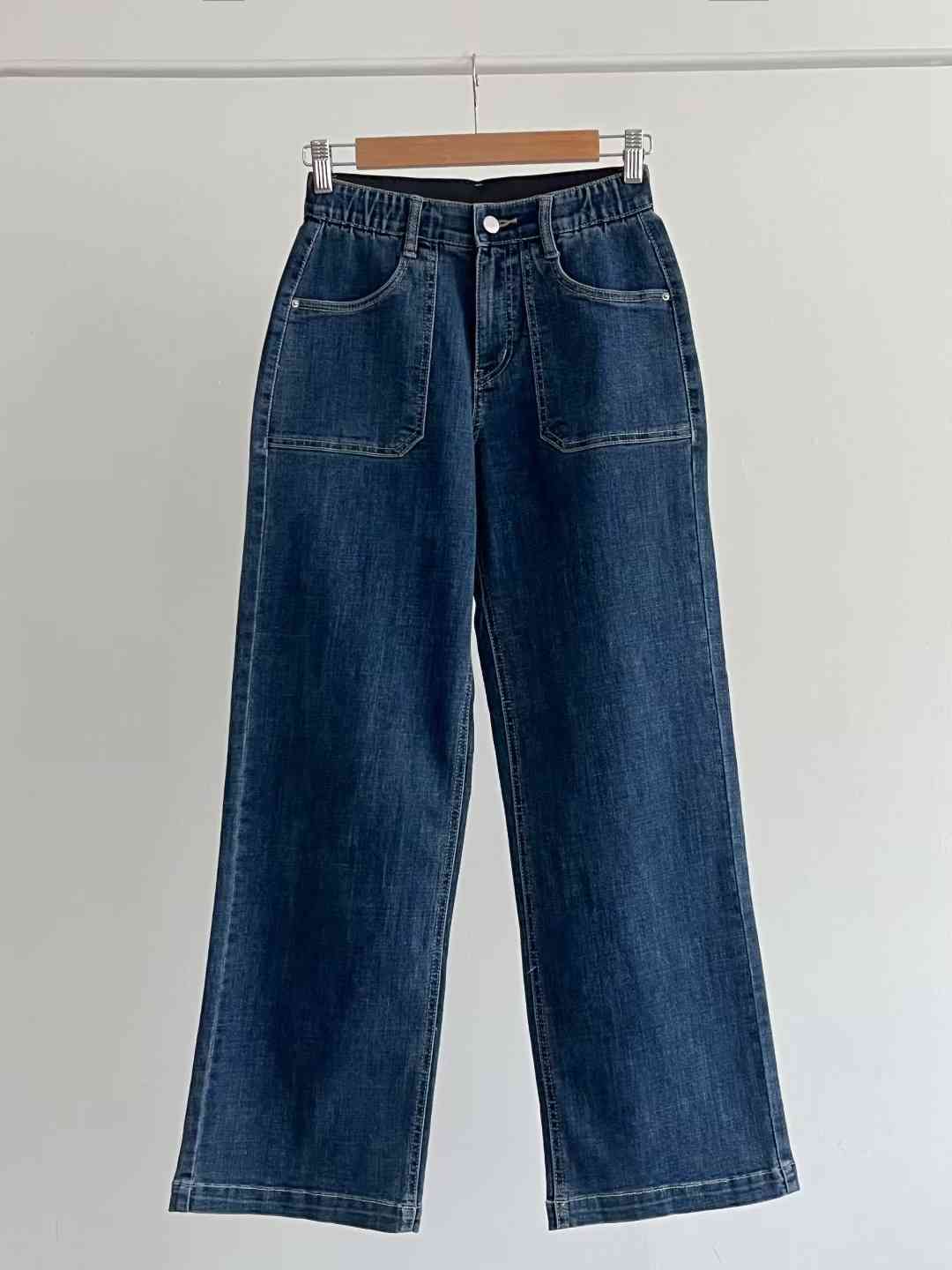 UB 40韓國直郵㊣女裝新品職業熱賣真品休閑人氣推薦牛仔褲UB 40牛仔褲