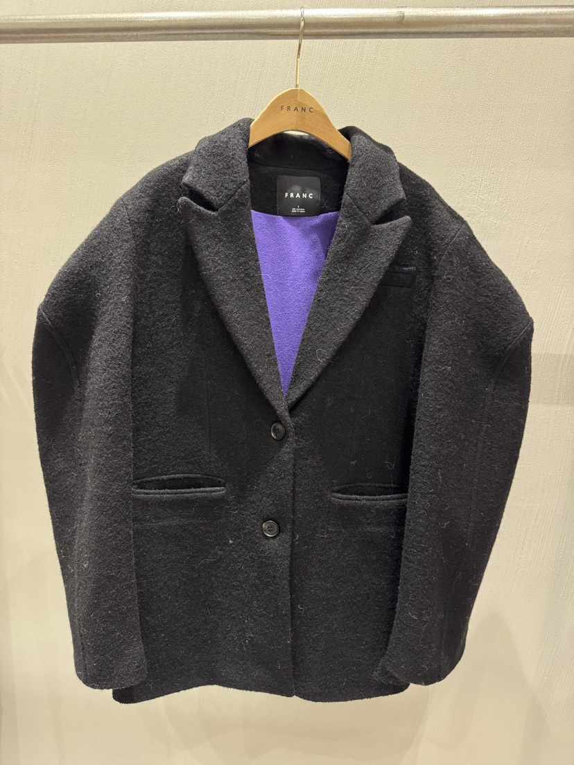 FRANC—L東大門㊣代購女裝新品熱賣職業真品25秋冬人氣夾克FRANC夾克