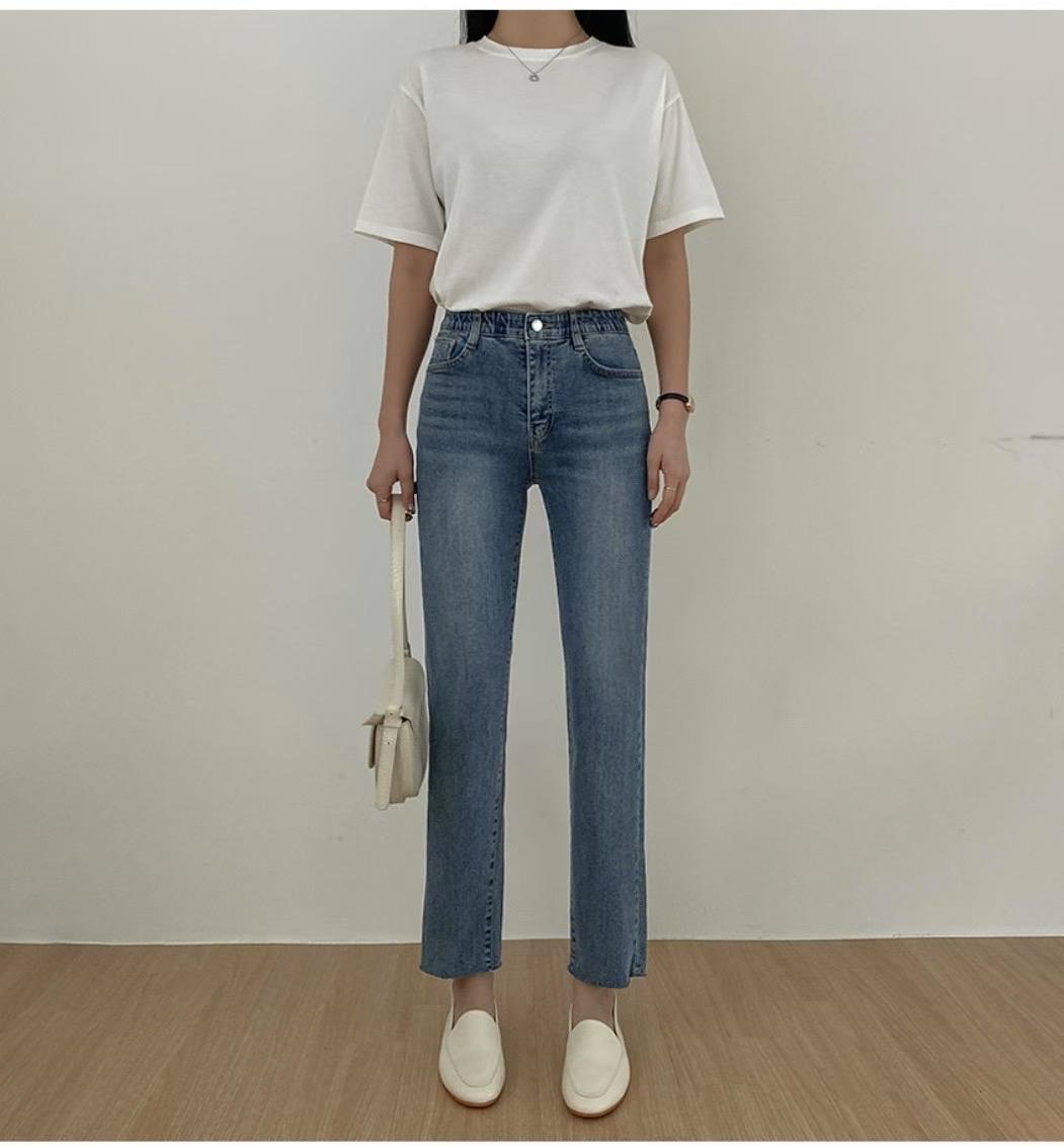 UB 40東大門㊣代購女士新品真品25秋冬時尚熱賣休閑牛仔褲UB 40牛仔褲