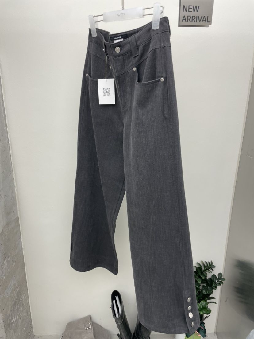 GLITTER韓國直郵㊣女裝新款真品休閑時尚推薦人氣25秋冬休閑褲GLITTER休閑褲