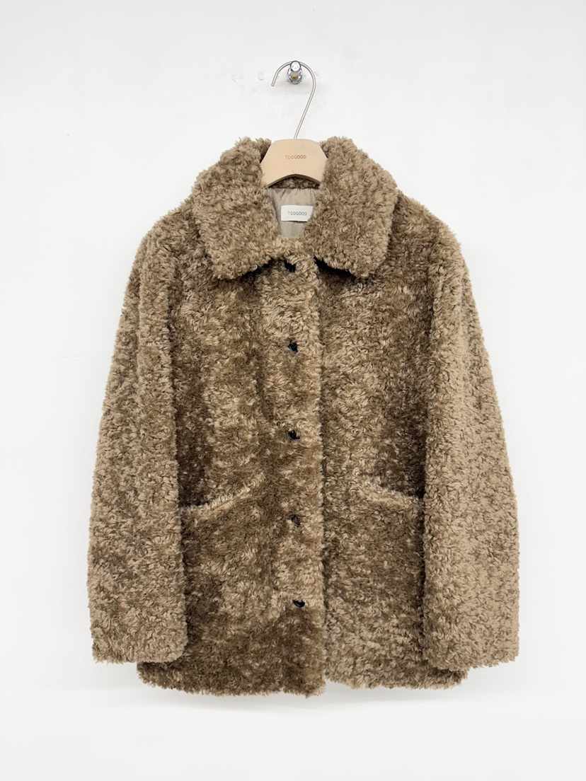 TOOGOOD韓國代購㊣女裝新款25秋冬人氣職業休閑推薦短款大衣TOOGOOD短款大衣