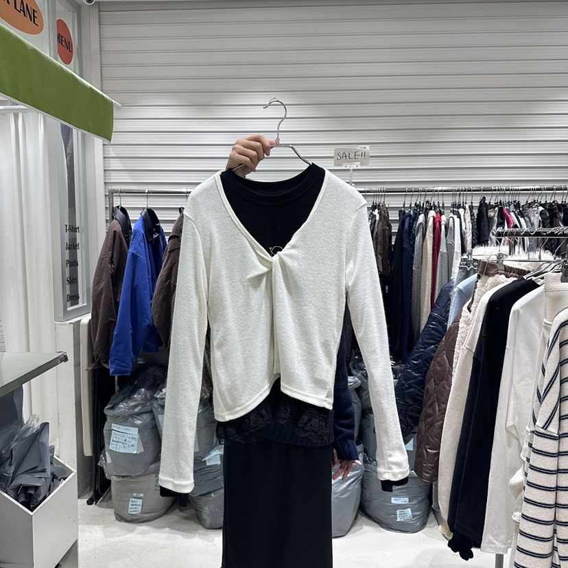 BRICKLANE東大門㊣直郵女士新款人氣休閑職業長袖T恤不含內搭BRICKLANE長袖T恤