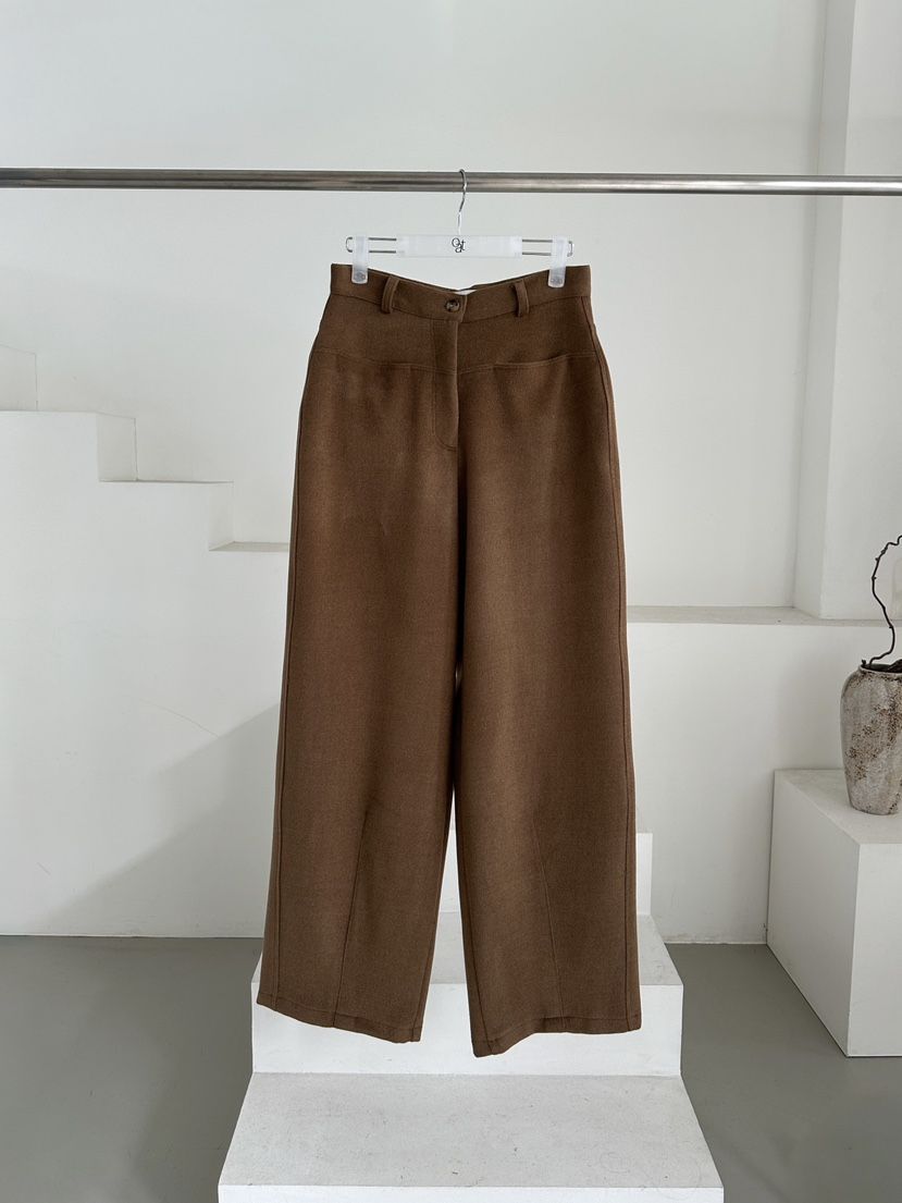 OATMEAL韓國代購㊣女士新款時尚25秋冬熱賣人氣推薦職業休閑褲OATMEAL休閑褲