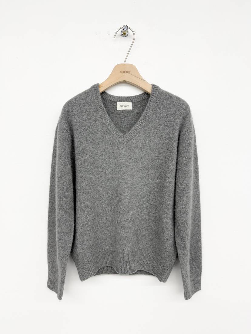 TOOGOOD韓國直郵㊣女裝新品熱賣休閑時尚人氣針織衫V領浣熊TOOGOOD針織衫