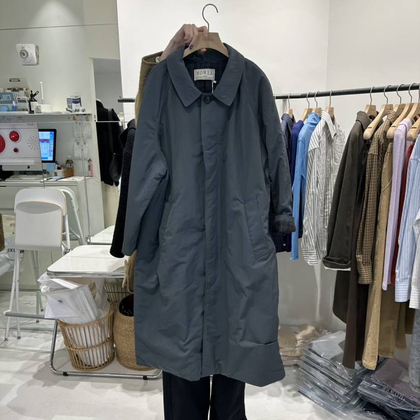 MOWER東大門㊣直郵女士新品時尚25秋冬熱賣休閑職業中長款大衣MOWER中長款大衣