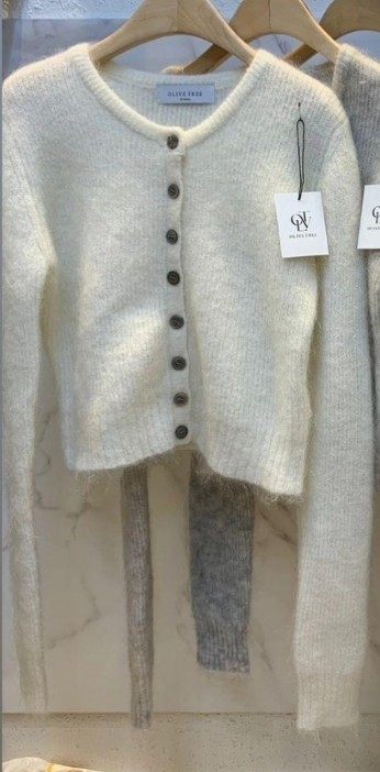 OLIVE TrEE東大門㊣代購女士新品休閑熱賣人氣針織衫馬海毛OLIVE TrEE針織衫