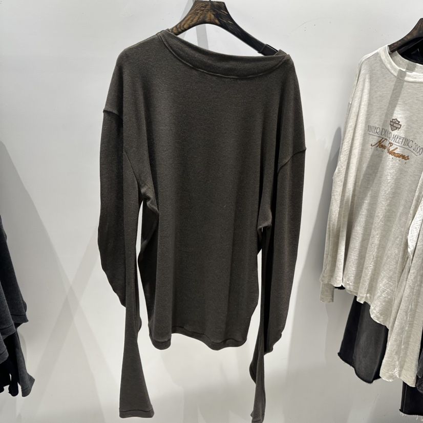 JANE BIRKIN韓國直郵㊣女裝新品熱賣25秋冬休閑時尚長袖T恤JANE BIRKIN設計師品牌長袖T恤