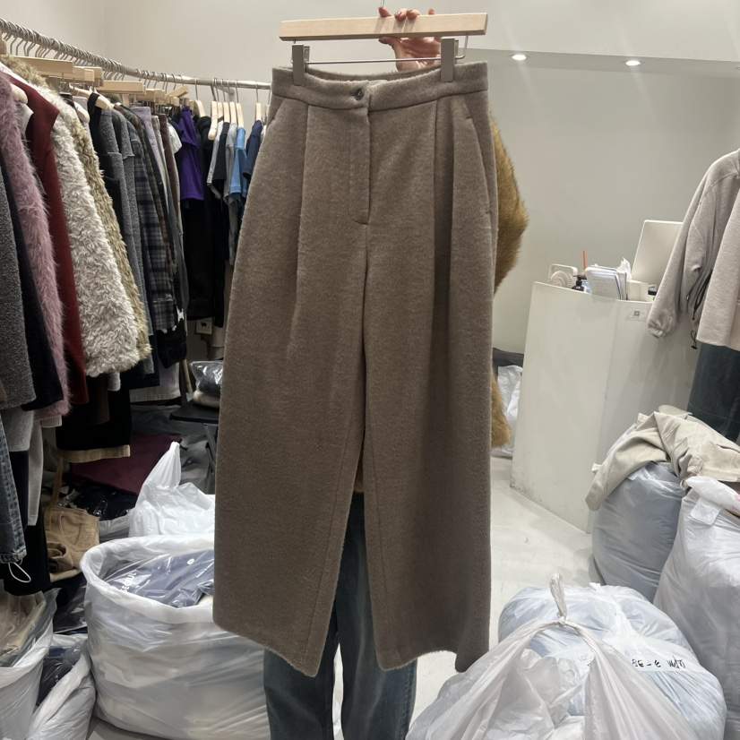 FRE韓國代購㊣女裝新款人氣職業熱賣推薦時尚25秋冬休閑休閑褲FRE休閑褲