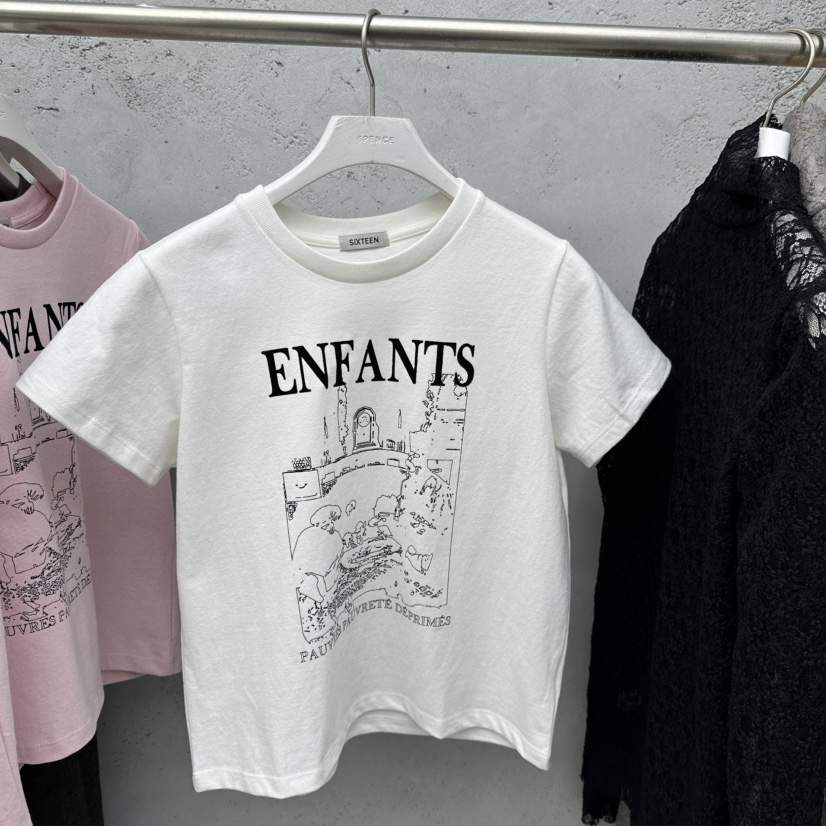 SIXTEEN東大門㊣代購女裝新品熱賣25秋冬休閑推薦職業人氣T恤SIXTEENT恤