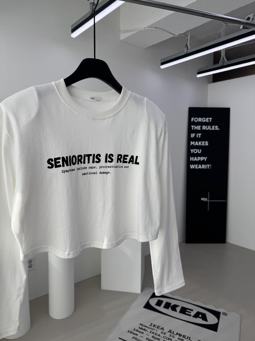 RED-A韓國代購㊣女裝新款休閑職業時尚25秋冬熱賣人氣長袖T恤RED-A長袖T恤