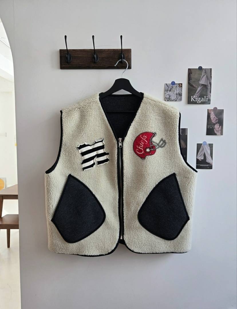 YESFREE東大門㊣代購女裝新款時尚熱賣推薦職業人氣馬甲雙面YESFREE馬甲