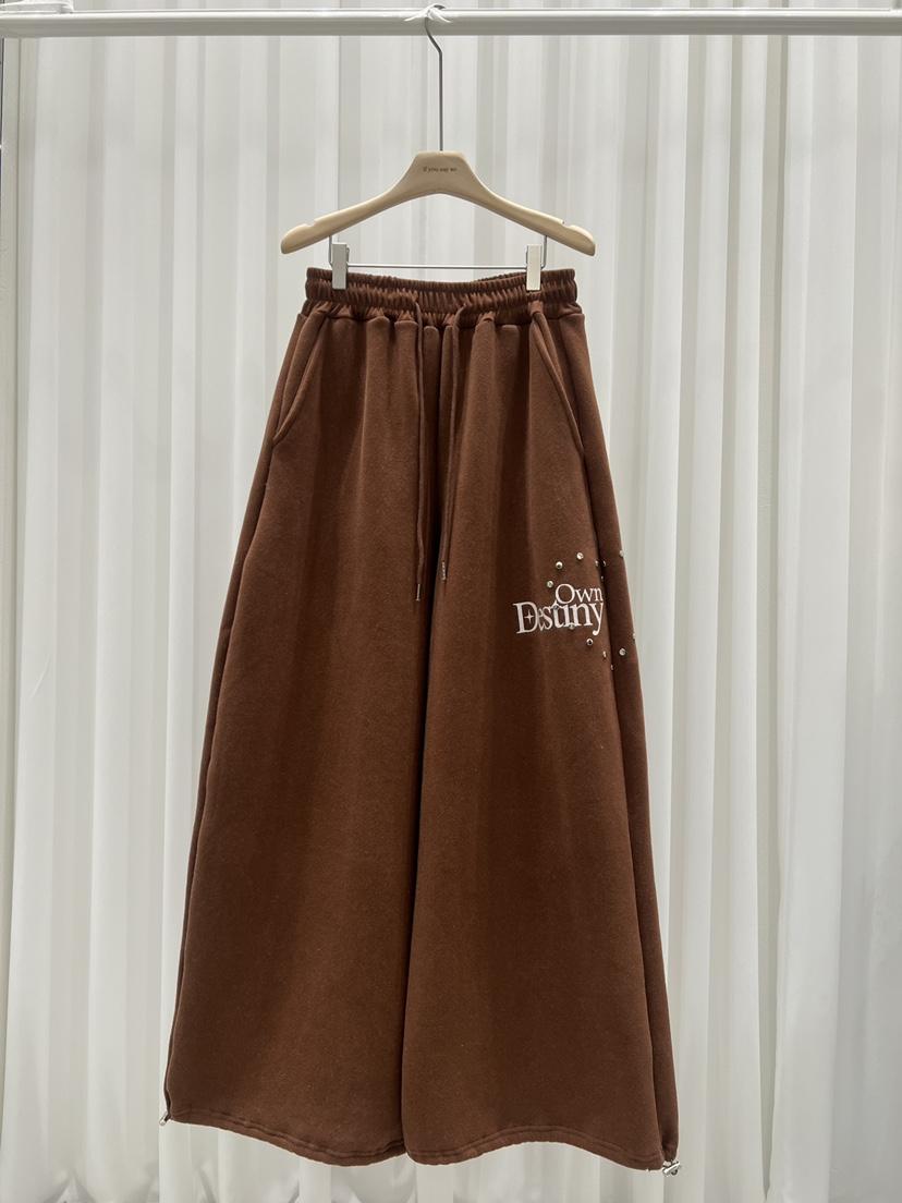 IF YOU SAY SO東大門㊣代購女士新品人氣休閑褲加絨羊毛IF YOU SAY SO休閑褲