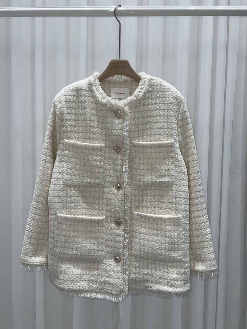 IF YOU SAY SO東大門㊣直郵女裝新品25秋冬休閑時尚夾克IF YOU SAY SO夾克