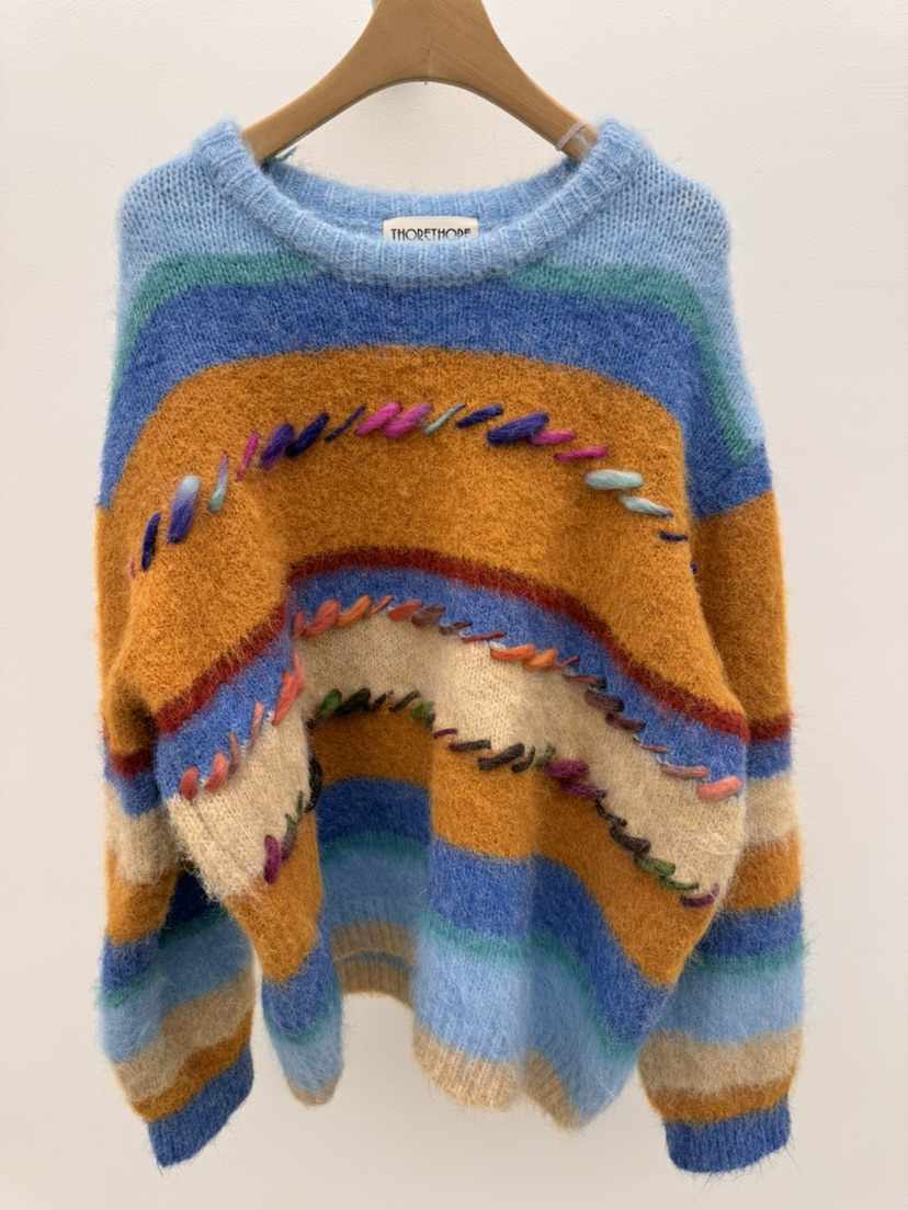 THORE韓國直郵㊣女士新品職業休閑人氣熱賣25秋冬推薦針織衫THORE針織衫