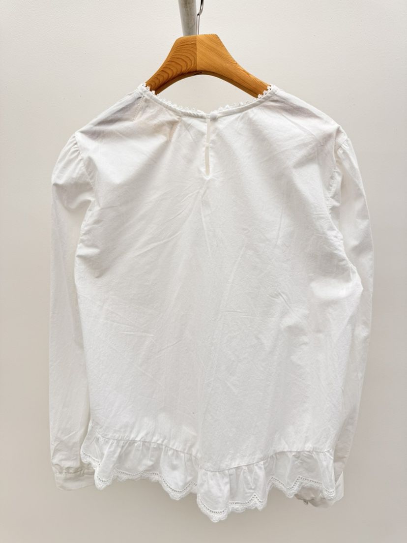 THORE韓國代購㊣女士新款推薦休閑時尚人氣職業25秋冬襯衫蕾絲衫THORE襯衫/蕾絲衫