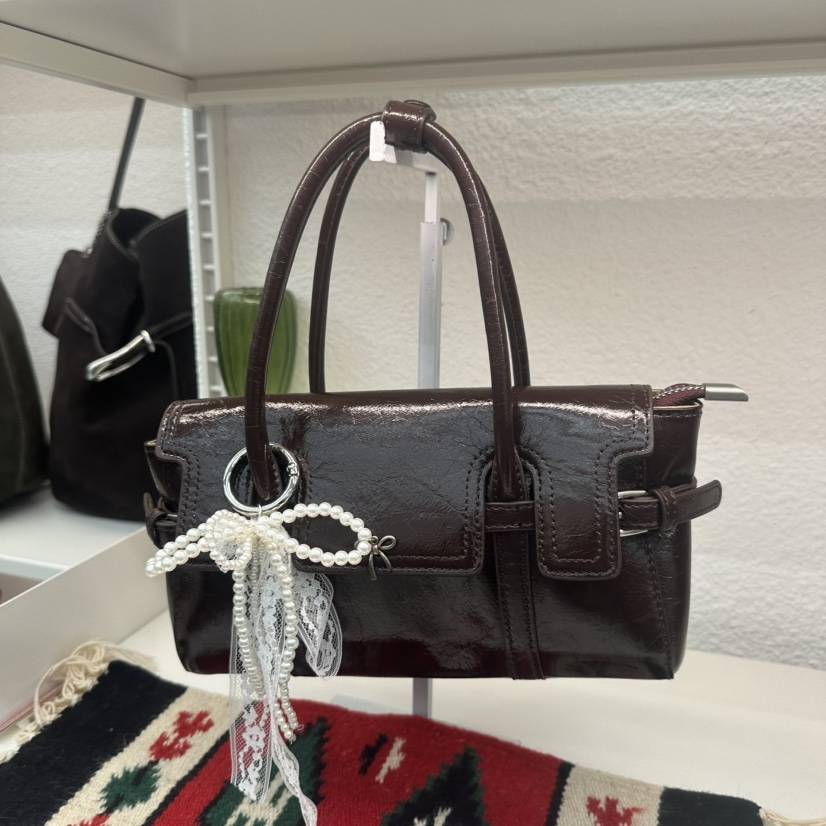 HOSA韓國直郵㊣女裝新品職業時尚單肩斜跨包不含飾品有長肩帶HOSA單肩/斜跨包