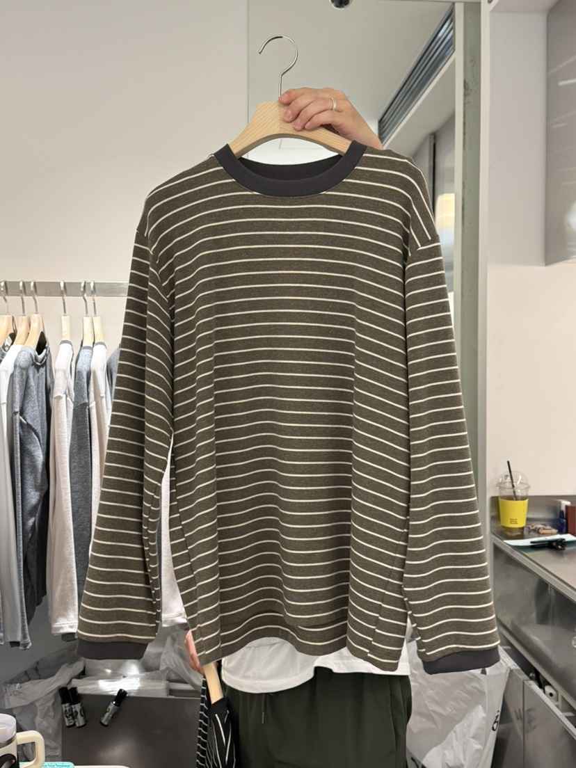 MONE-A韓國直郵㊣女裝新款人氣熱賣休閑25秋冬推薦長袖T恤MONE-A長袖T恤