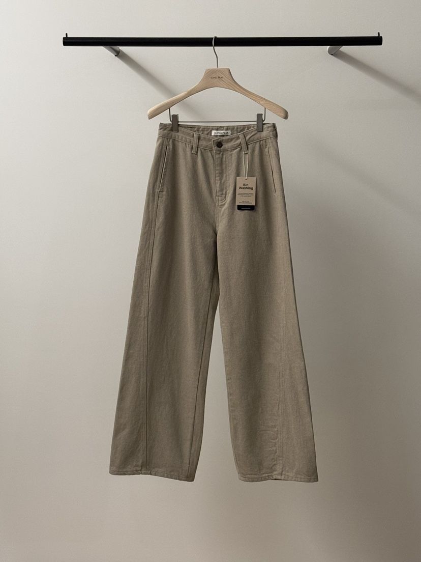 LONG PEAK韓國直郵㊣女裝新品職業時尚25秋冬休閑休閑褲羊毛LONG PEAK休閑褲