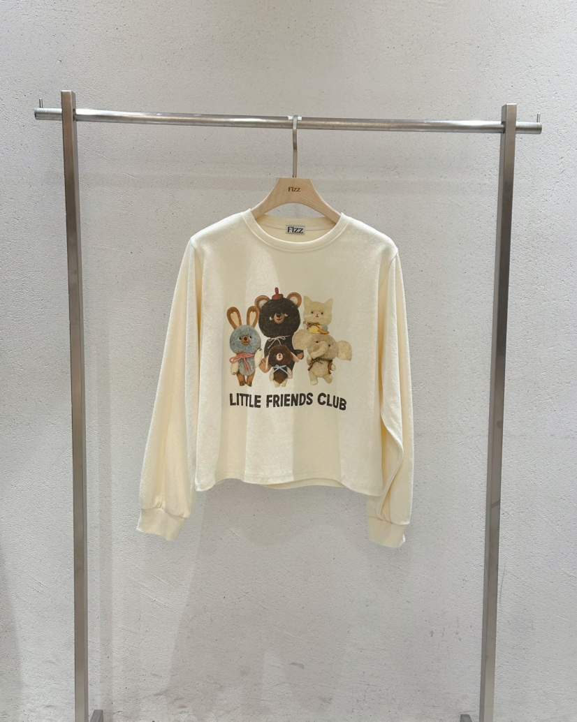 FIZZ韓國直郵㊣女裝新品職業人氣熱賣休閑時尚推薦25秋冬長袖T恤FIZZ長袖T恤