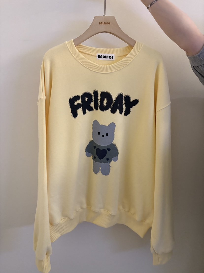 BALANCE東大門㊣代購女裝新品推薦休閑熱賣職業時尚衛衣加絨BALANCE衛衣