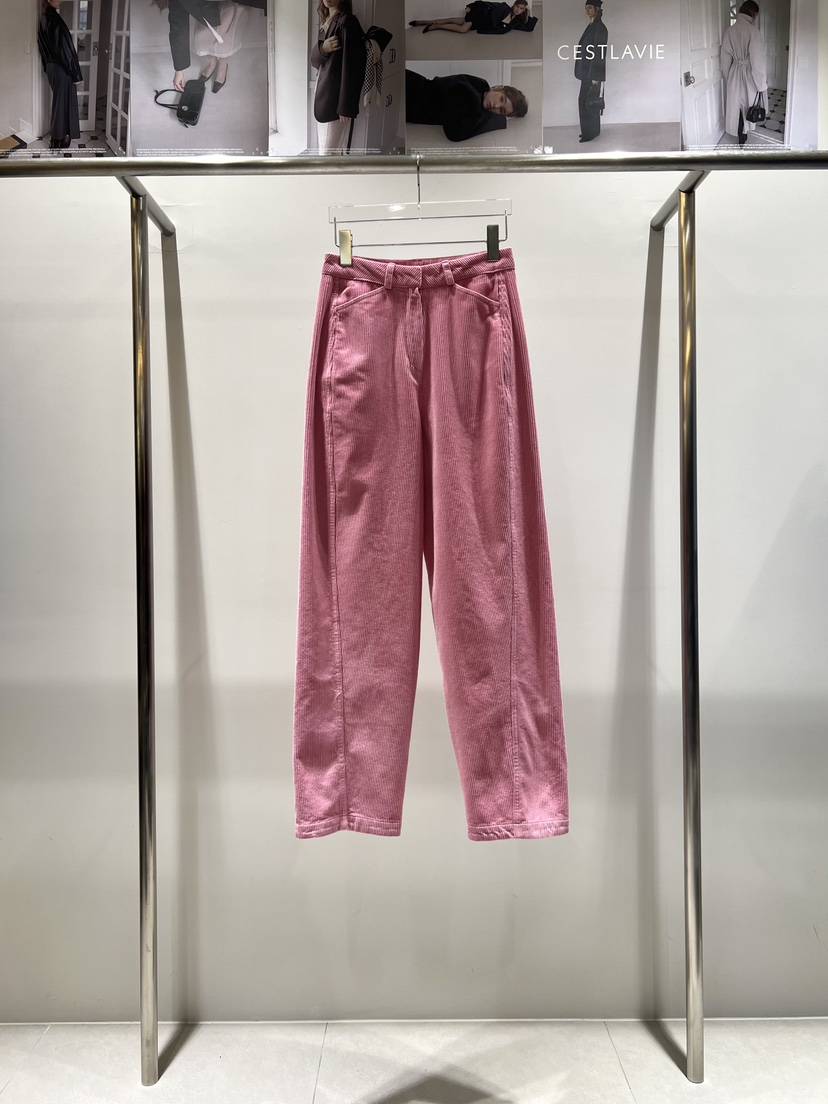 CESTLAVIE東大門㊣實拍女士新品休閑25秋冬時尚職業熱賣休閑褲CESTLAVIE休閑褲