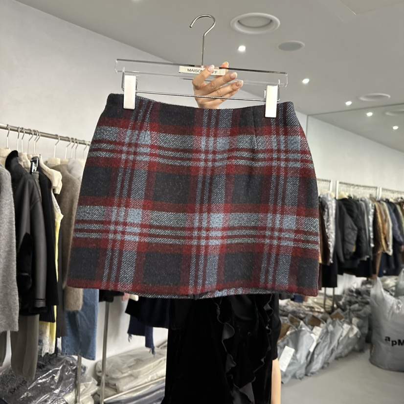 DOUBLE STANDARD/LE SMOKING/MAISONSTAFF韓國代購㊣女裝新款時尚裙褲MAISONSTAFF裙褲