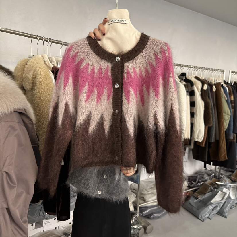 DOUBLE STANDARD/LE SMOKING/MAISONSTAFF韓國代購㊣女士新款人氣毛衣MAISONSTAFF毛衣