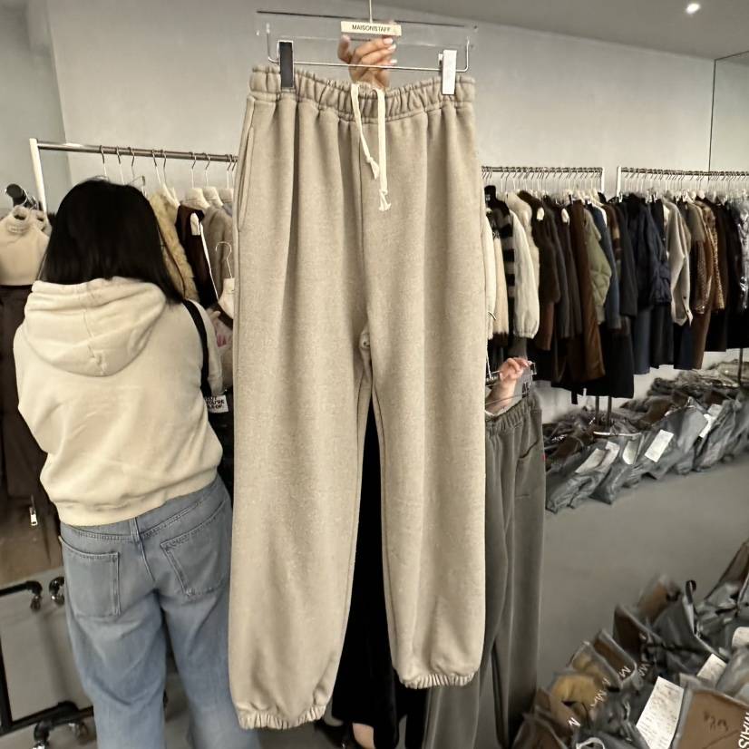 DOUBLE STANDARD/LE SMOKING/MAISONSTAFF東大門㊣直郵女裝新品25秋冬休閑褲MAISONSTAFF休閑褲